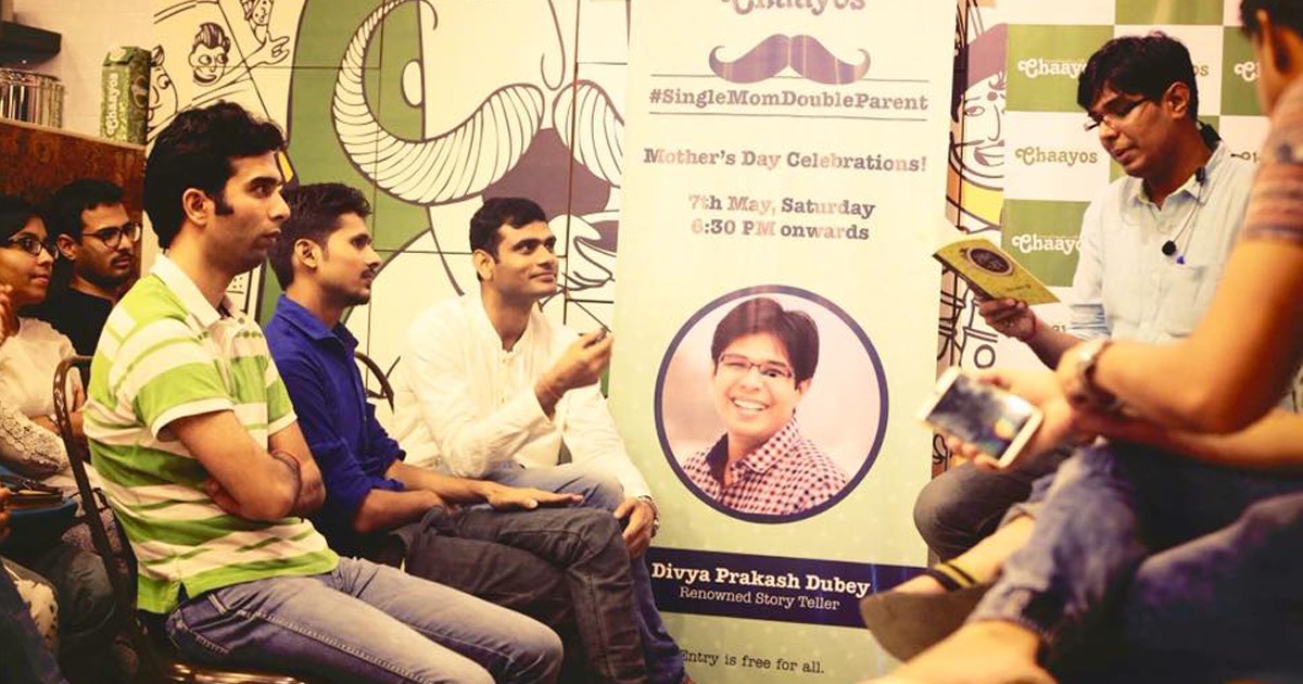 Divya Prakash With Students